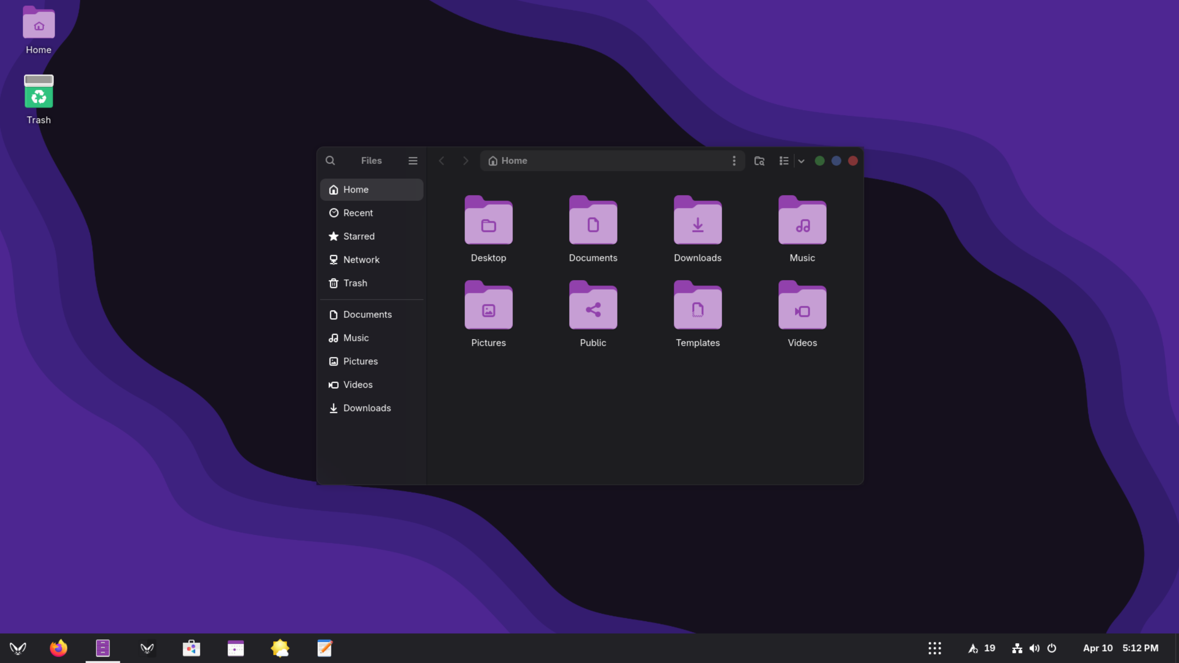 Linexin Desktop — Windows-like style