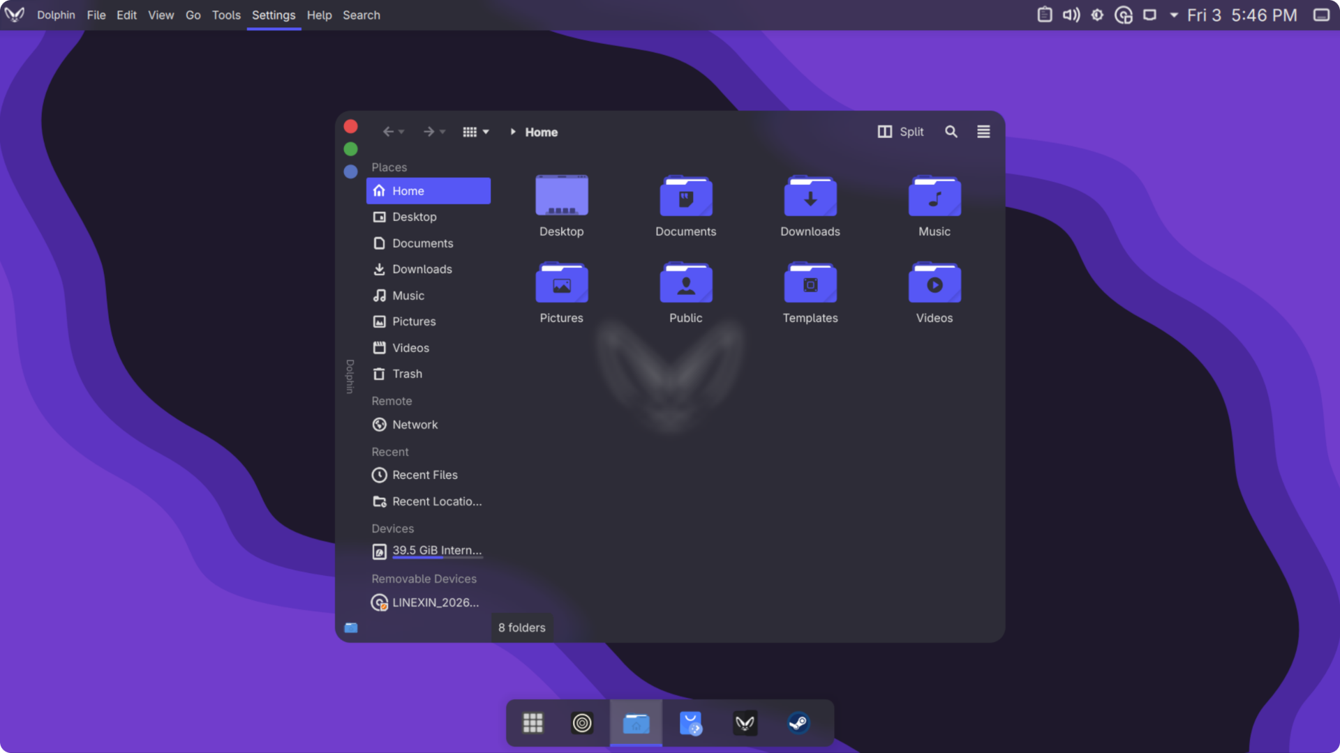 Kinexin Desktop — default style